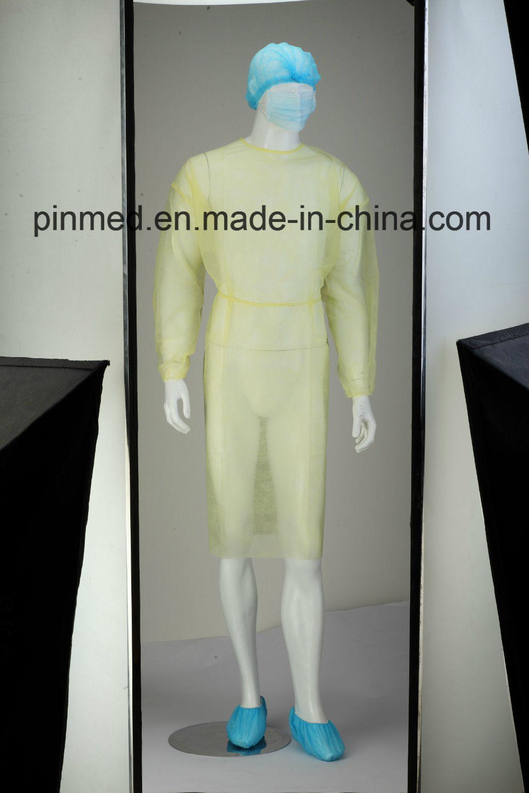 Pinmed Disposable PP Isolation Gown
