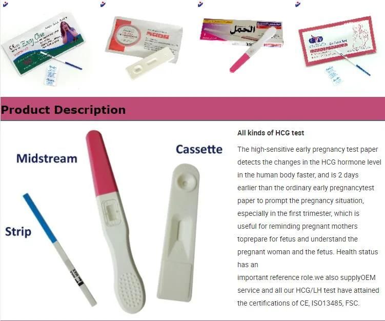 Midstream Pregnancy Test Midstream Home Test Strip