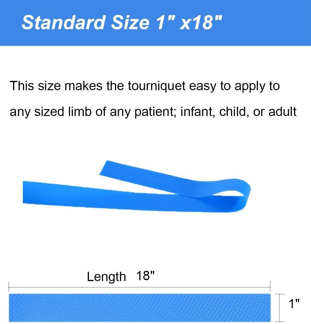 Medical Elastic Disposable Sterile Roll Packaging Tourniquet with CE ISO