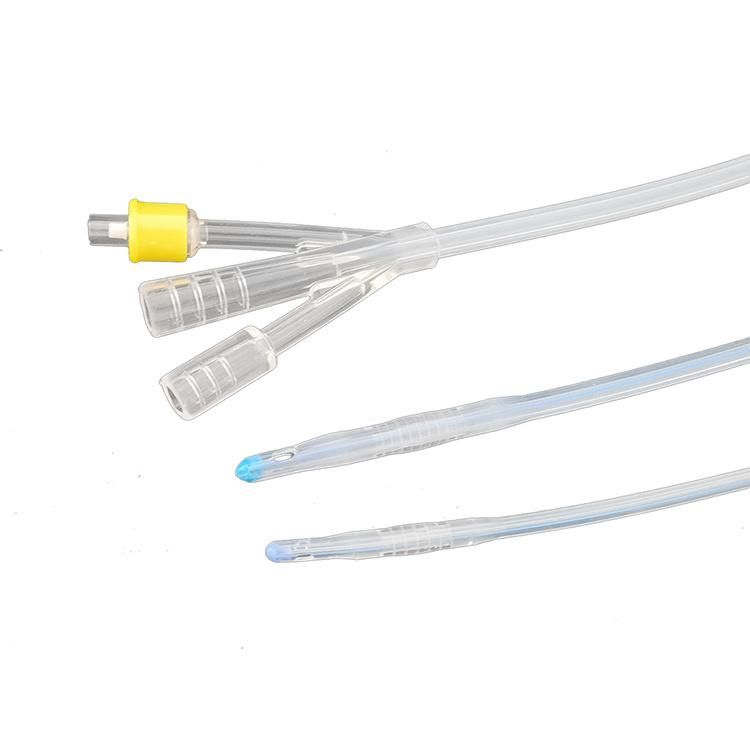 Disposable Latex/Silicone Coated/Silicone Medical Sterile Foley Balloon Catheter Manufacturer