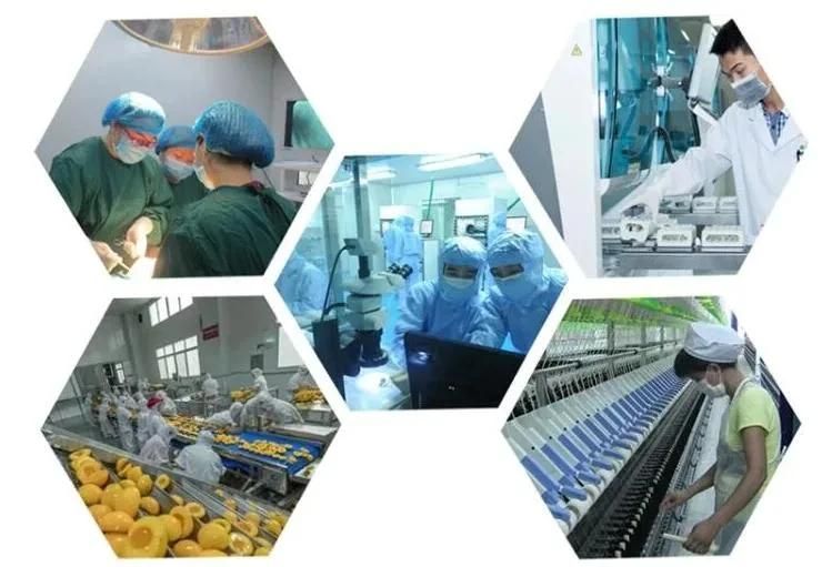 Protective Face Mask in Medical 3 Ply Disposable Nonwoven Surgcal Medcal Face Mask with Elastic Ear-Loops/Tie-on