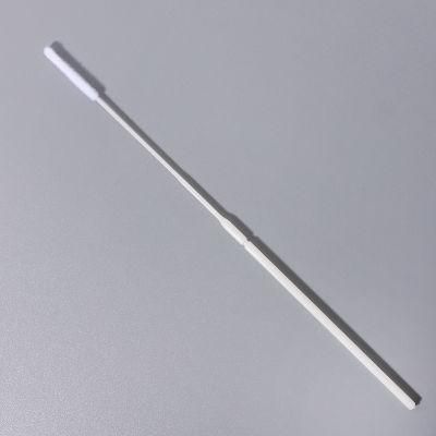 Flexible Thin Sterile Sampling Nasal Swab Nylon Flocked Nasopharyngeal Swab 15cm/8cm Breakpoint