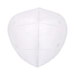 White List Breathable KN95 Mask with Valve for Protective