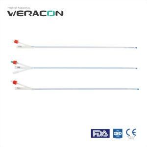 3 Ways Silicone Indwelling Balloon Catheter