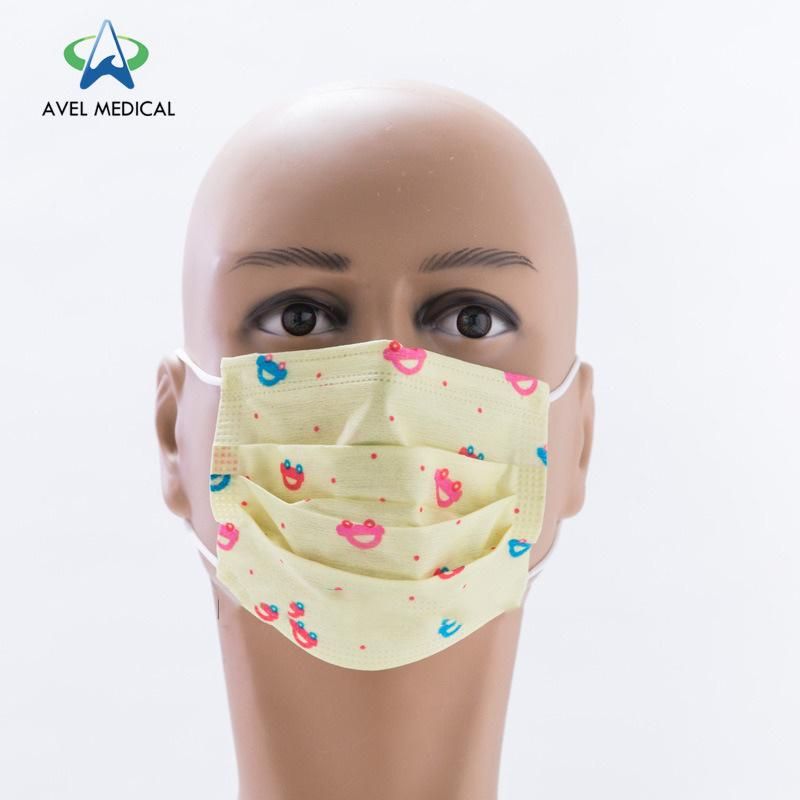 3 Ply Facial Face Protection Dust Disposable Breathable Earloop Face Mask