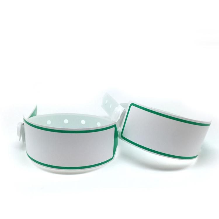 Disposable One Time Use Hospital ID Bracelets for Patients