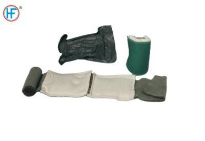 Mdr CE Approved Practical Brand Low Price First Aid Elastic Green Bandage