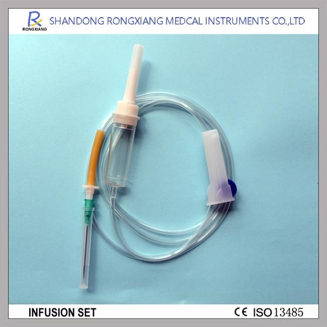 Disposable IV Infusion Set with ISO Approved