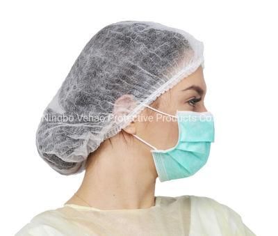 Non Woven Disposable Protective Mob Cap Bouffant Cap