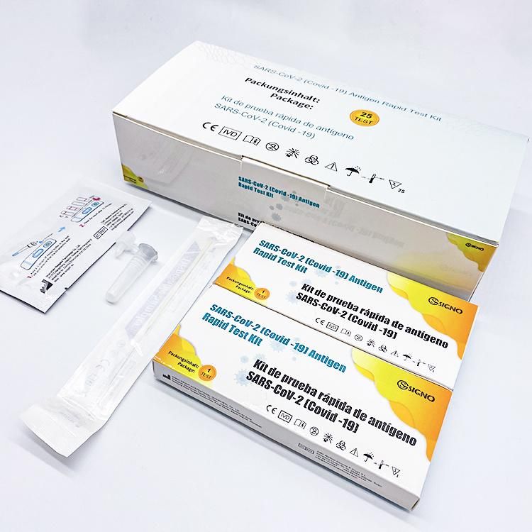 Saliva Mouth Swab Testing Antigen Fast Rapid Test Cassette Device Strip Kits Self Test at Home