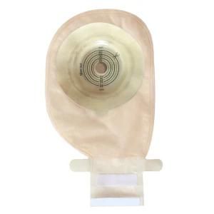 45mm Cut Size Free Ostomy Ileostomy Bag with Integrated Hook and Loop Closure