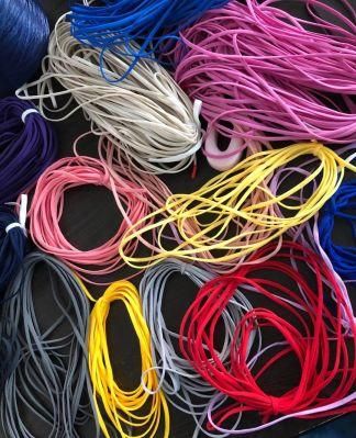 Colorful Elastic Cord Earloop for Face Mask