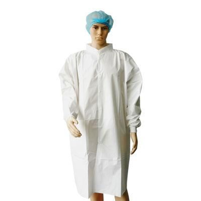 Disposable White Lab Coat Hospital Uniforms Doctor Lab Coats with or Without Pocket