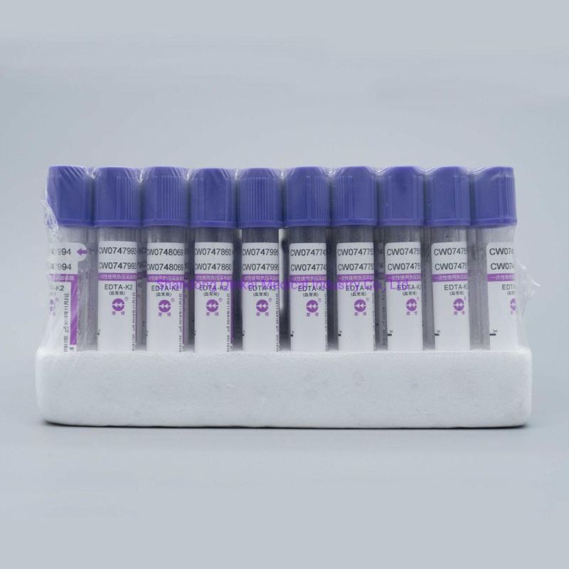 Vacuum Blood Collection Tubes, EDTA K2