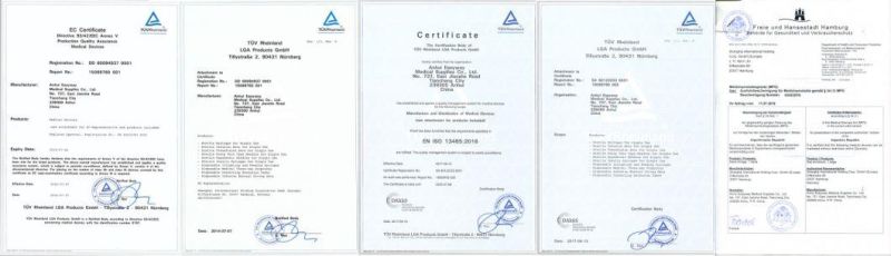 Medical Disposable Non-Woven Surgical Clothes with Ce Approval