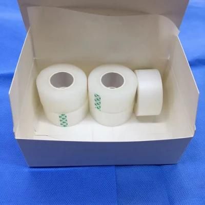 High Quality Transpore Perforated Adhesive PE Breathable Transparent Plastic Surgical Tape Medical