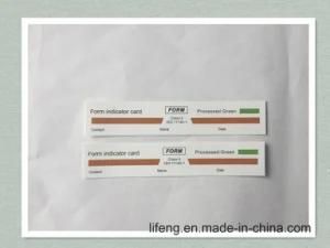 Formaldehyde Gas Sterilization Indicator Strip and Card