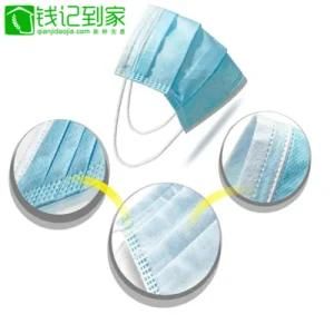 Eo Sterilization 3 Ply Blue Medical Procedure Disposable Surgical Face Mask Medical