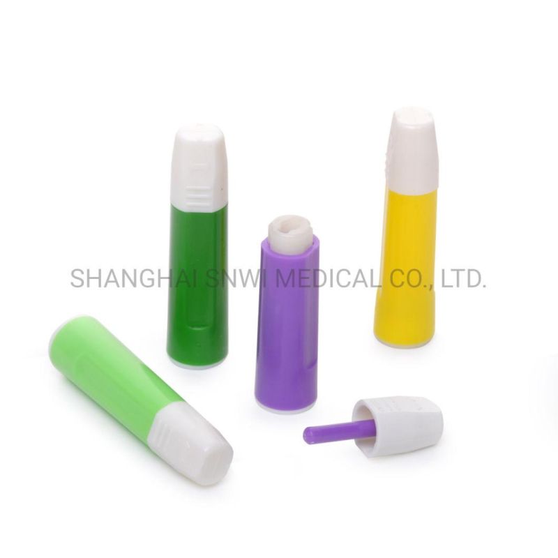 Disposable Sterile Plastic Safety Twist Blood Lancet 28g 30g