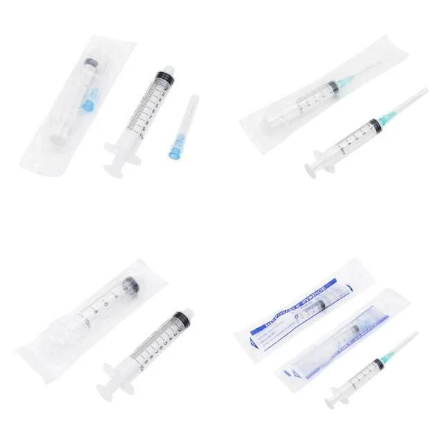 Disposable Syringe Luer Lock Sterile CE ISO