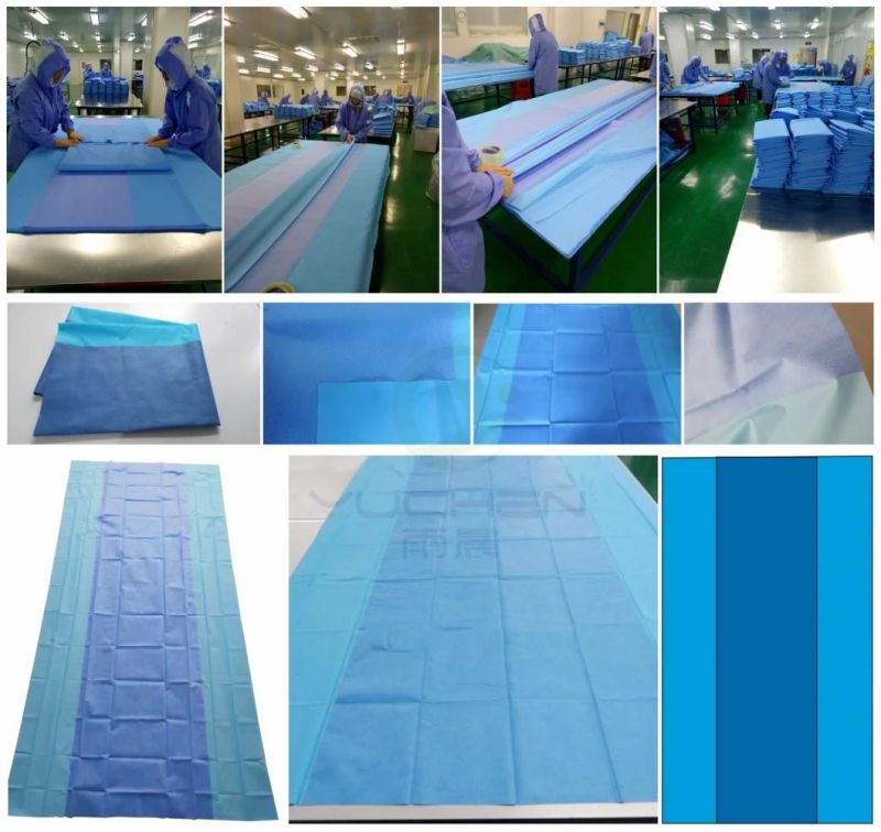ISO13485 Approved Disposable Medical Bed Cover/ Operation Back Table Cover/Equipment Covers