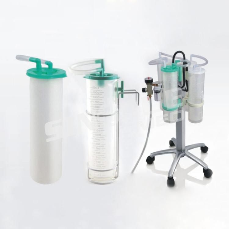 Hospital 1000ml 1500ml 2000ml ICU Disposable Medical Suction Liner