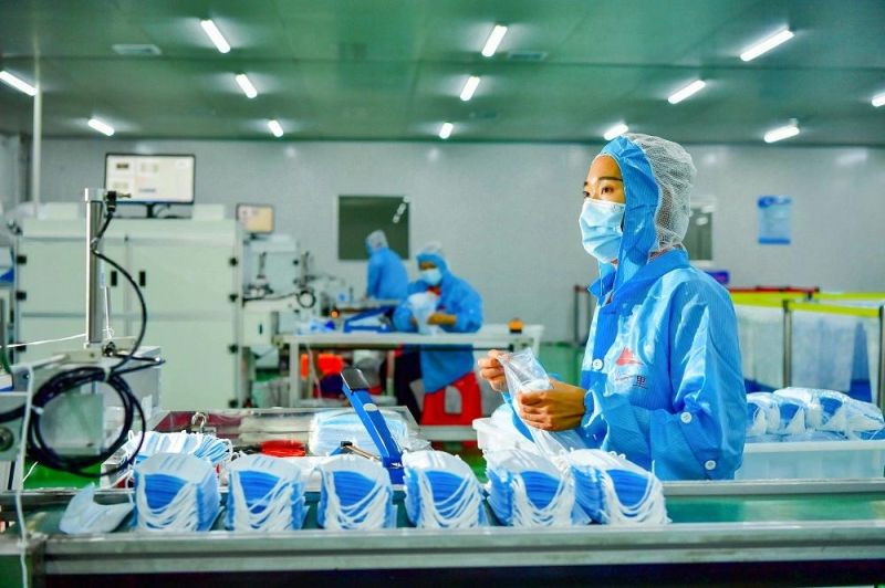 CE En 14126 14605 13034 13982 Type 3b 4b 5b 6b Nonwoven Disposable Workwear Coverall for Hospital Industry