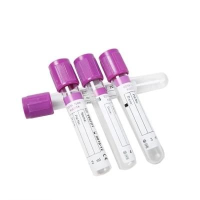 Medical Single Use Blue Cap PT Blood Vacuum Collection Glass Tube