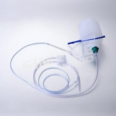 Hospital 200ml 400ml Disposable Medical Hollow Closed Wound Drainage System