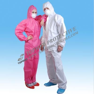 Micro Film Coverall Microporous Coverall Disposable