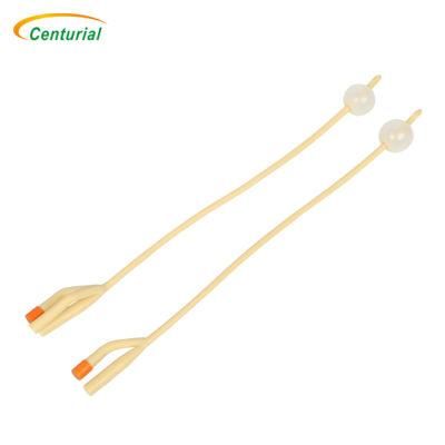 Nelaton / 2-Way / 3-Way Optional Latex Foley Catheter with Certifications of CE&ISO13485