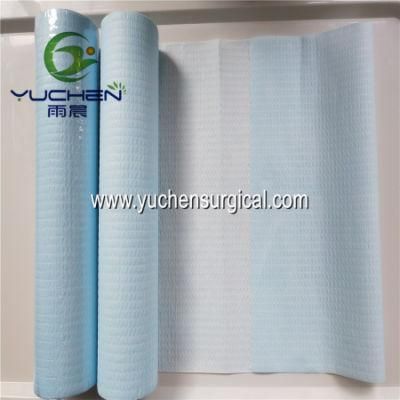 Disposable Paper+PE Film Examination Bed Sheet Roll for Hospital/SPA/Massage