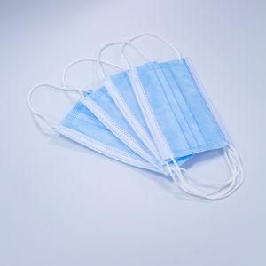 in Stock Factory Wholesale 3ply Earloop Hospital Surgical Face Mask for Sale