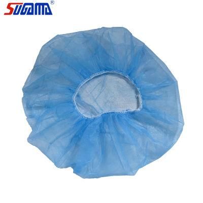 PP Non Woven Disposable Round Bouffant Nurse Cap