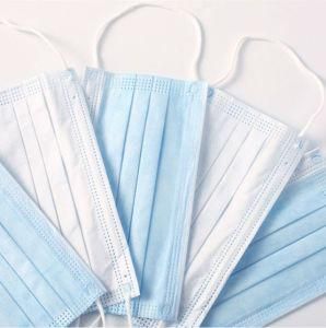 3 Ply Ear-Loop Disposable Ear Hook Type Non Woven Medical Surgical Face Mask