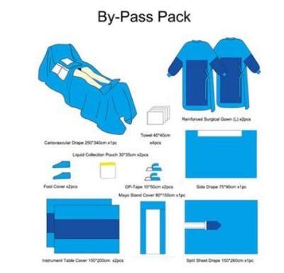 Medical Disposable by-Pass Surgical Pack Disposable Medical Surgery Sterile by-Pass Surgical Pack/by-Pass Pack
