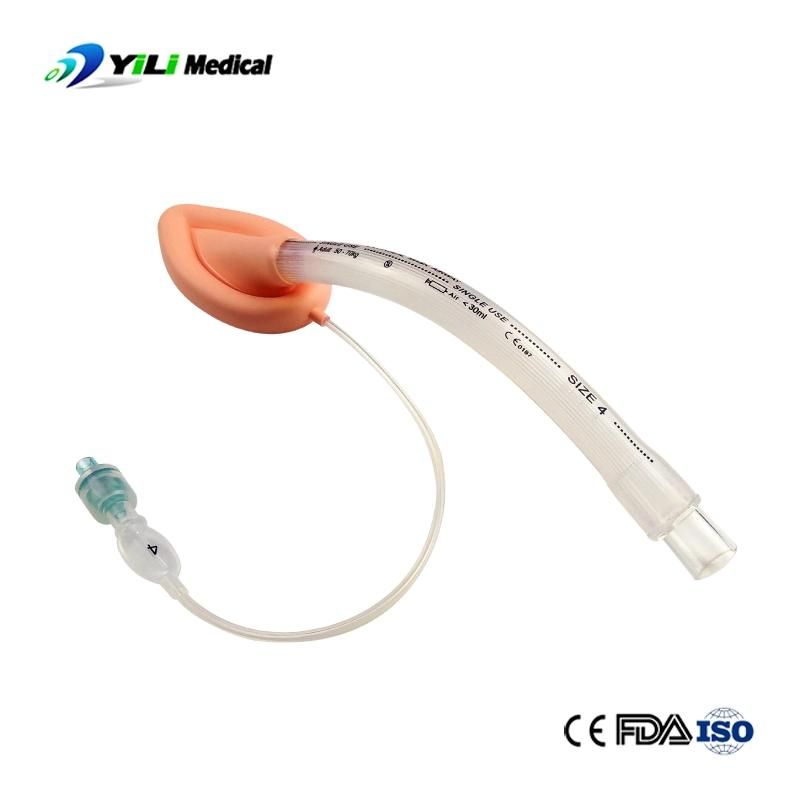 Factory CE Disposable Medical Airway Silicone Laryngeal Mask