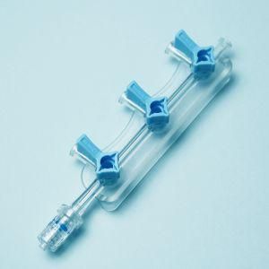 Disposable Cardiology Angiography 500psi 3 Ports Medical Manifold