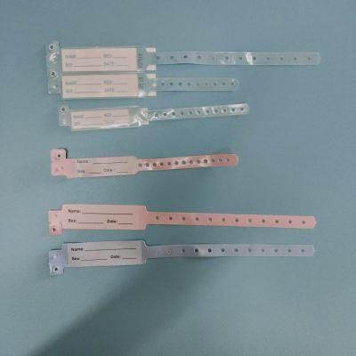 Medical I&prime;d Bands Plastic Factory Wholesale Medical Patient Identification Bracelet Bands