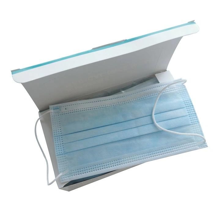 3-Ply Blue Surgical Disposable Face Mask ASTM Level 2 98% Pfe Medical Grade Procedure Face Mask with CE ISO 13485 FDA