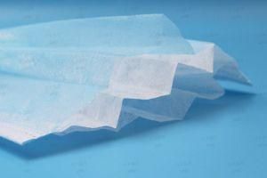 Non Woven Surgical Mask 3-Ply Ear Loop ASTM F2100 Filter Flat Mask