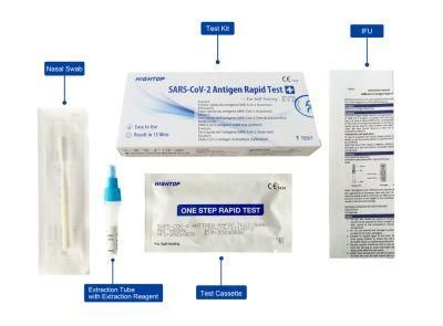 CE Antigen Rapid Test Kit for Home Use