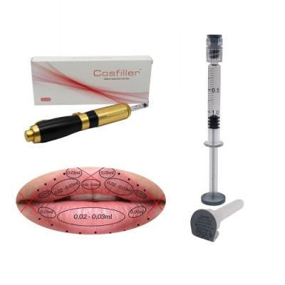 CE Approved Lip Augmentation Hyaluron Lip Filler for Hyaluron Pen/Mesugun