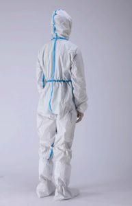 PP Non-Woven Fabric Safety Clothing Disposable Coverall Protection Suit