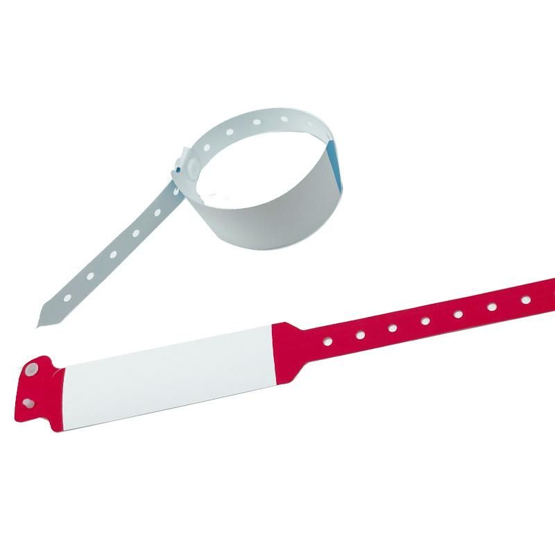 Customized Adult Size Medical ID Wristband for Hospital