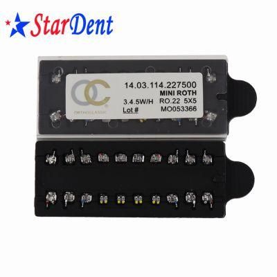 Dental Orthodontic Bracket Mini Metal Braces Roth Mbt Dentist Hospital Medical Lab Surgical Clinic Diagnostic Equipment
