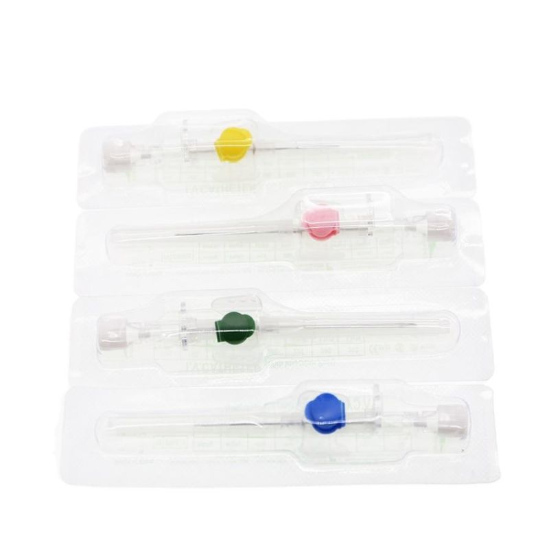 Disposable IV Cannula with Wing with Injection Port I. V. Cannula Pen Type