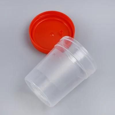 New Style Plastic Test Sample Collection Cup Sterile Urine Container