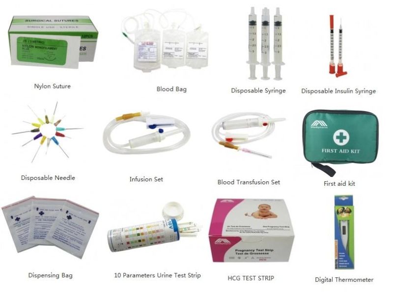 Disposable Sterile Transfusion IV Infusion Set with Air Valve