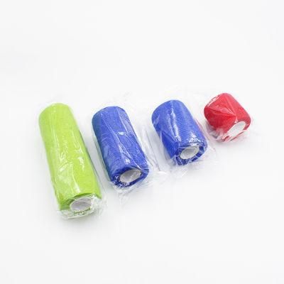Elastic Medical Self Adhesive Cohesive Bandage for Pets Protection